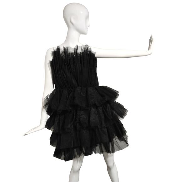 Hebeos Tulle Womens siz 12 Tiered Tulle Whimsical Fairygoth Kawaii Witchy Dress - Picture 1 of 10
